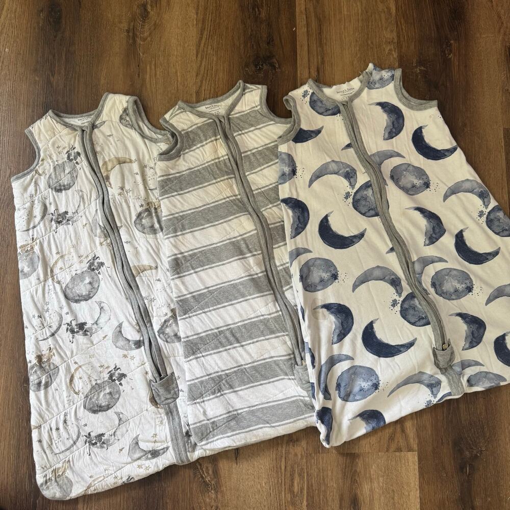 Burt’s Bees Baby Wearable Blanket Bundle, 0.5 and 1.5 TOG